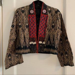 ONE OF A KIND JACKET WITH DETAILING FROM THAILAND